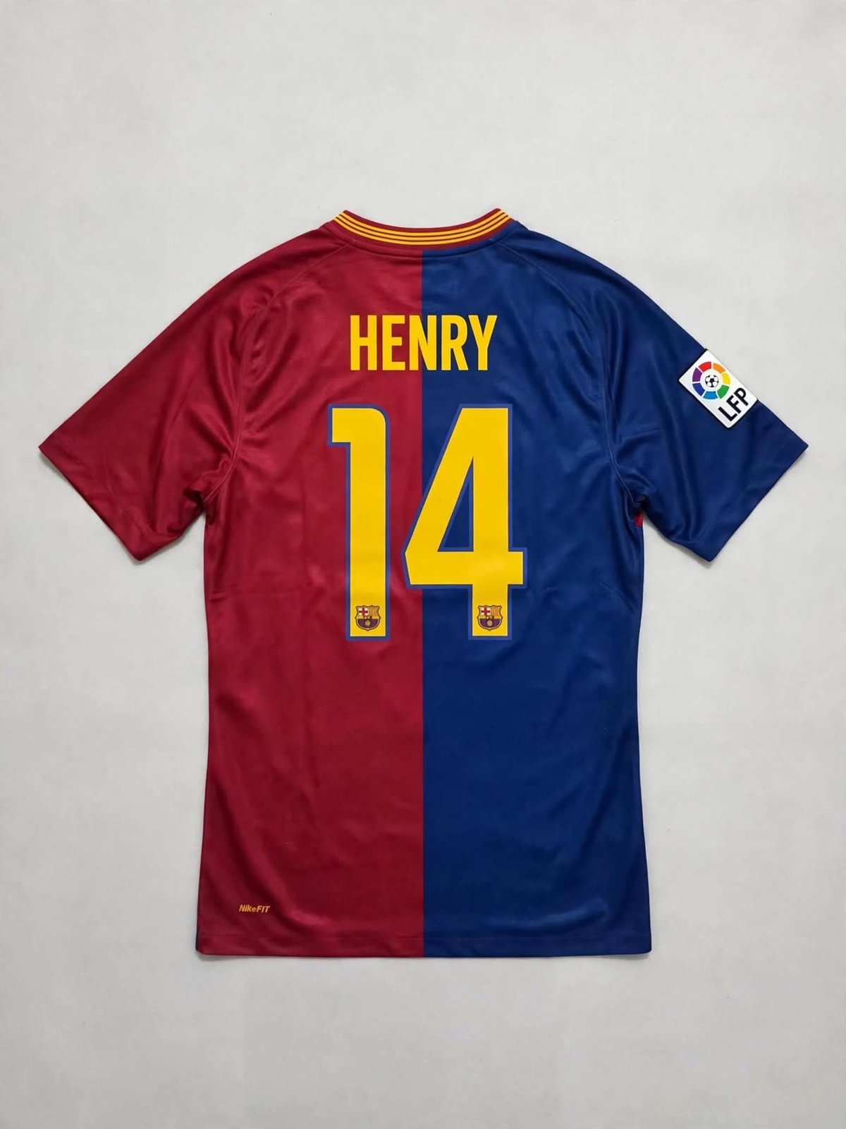 FC Barcelona Thierry Henry shirt 2008 – 2009 — back