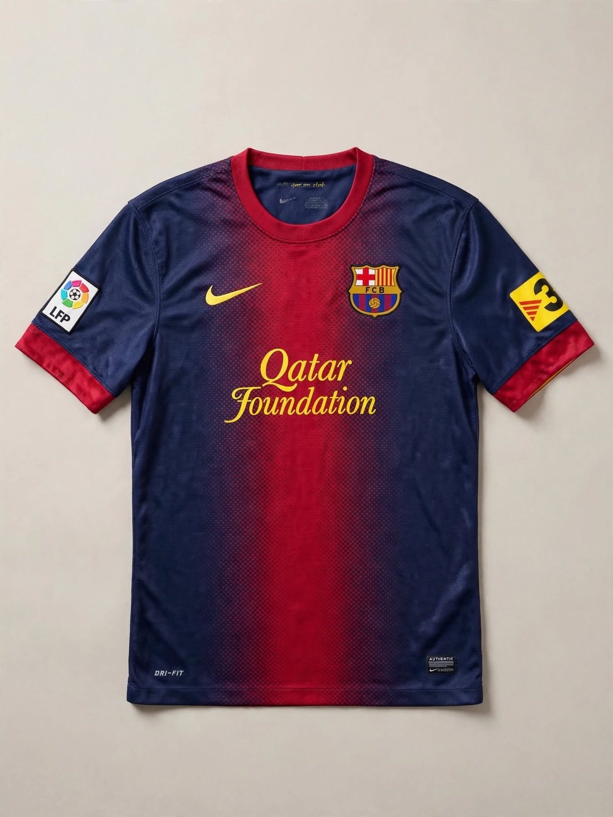FC Barcelona Andrés Iniesta shirt 2012 – 2013 — front