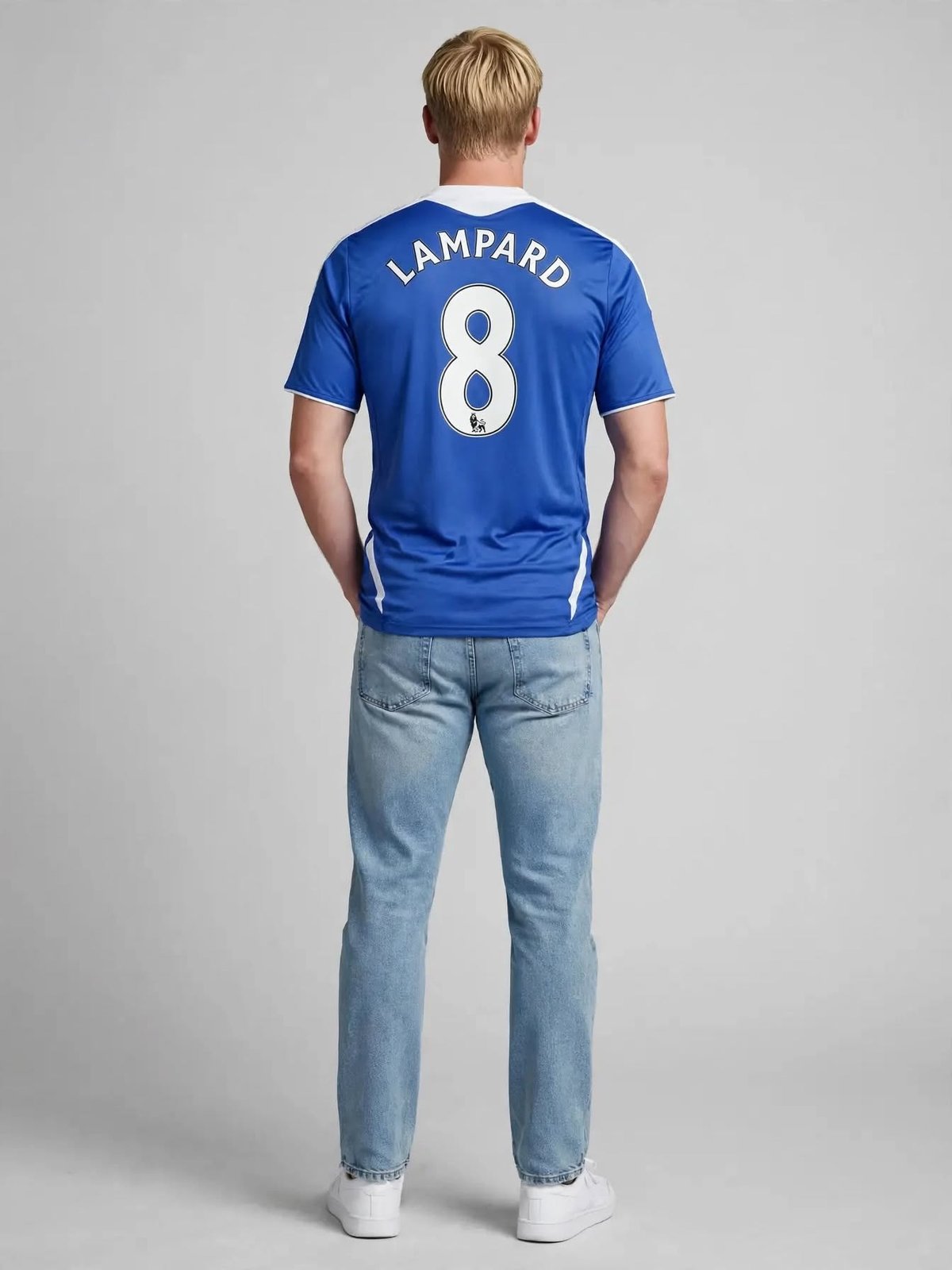 Chelsea FC Frank Lampard shirt 2011 – 2012 — back, worn