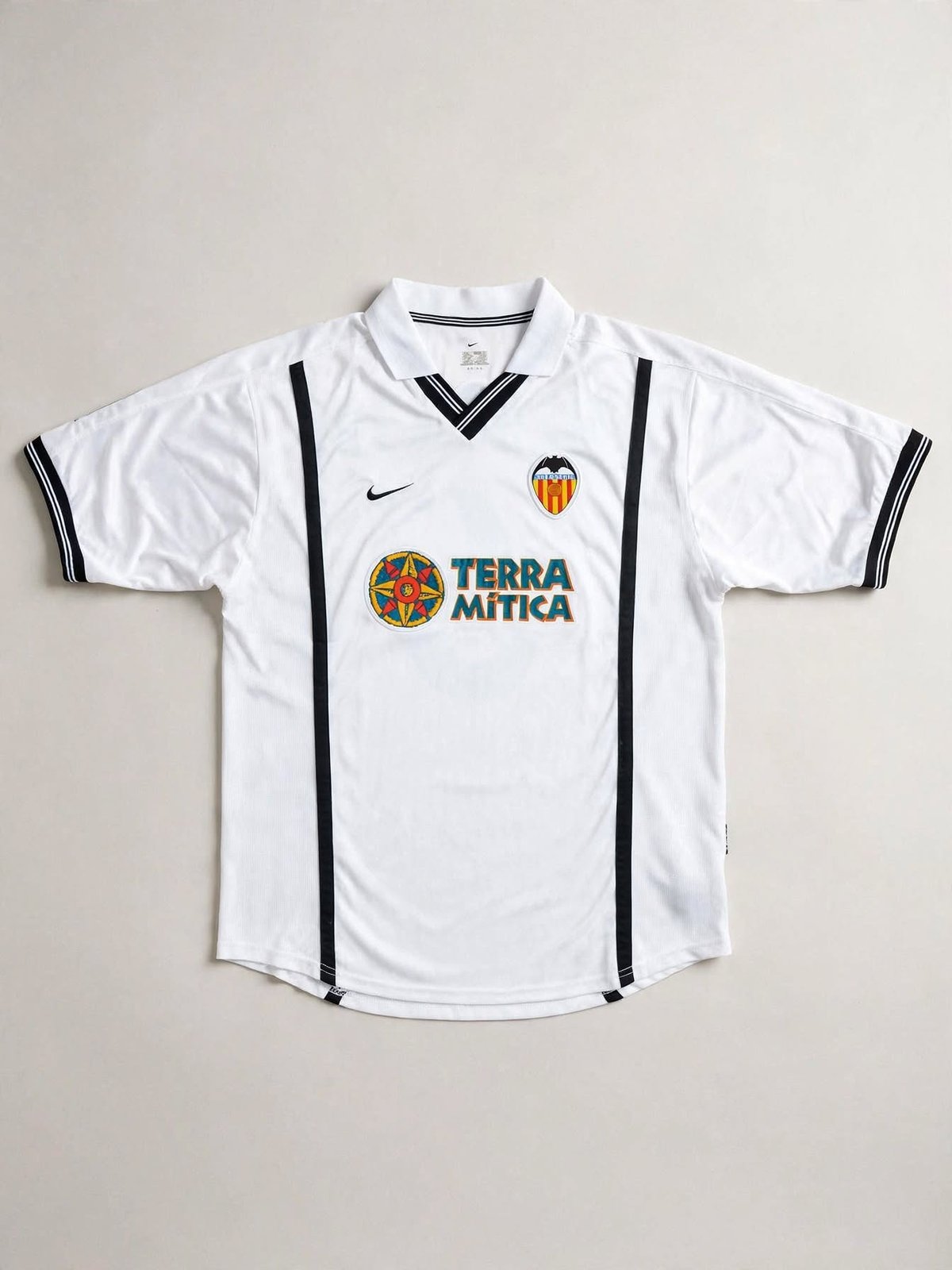 Valencia CF Gaizka Mendieta shirt 2000 – 2001 — front