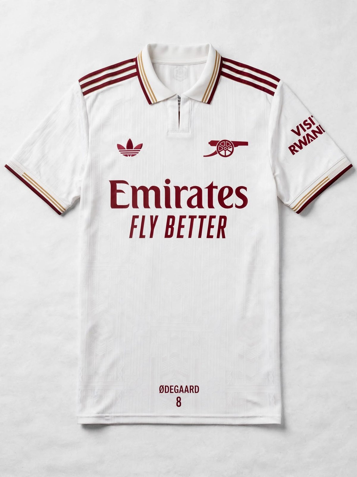 Arsenal FC Martin Ødegaard shirt 2024 – 2025 — front