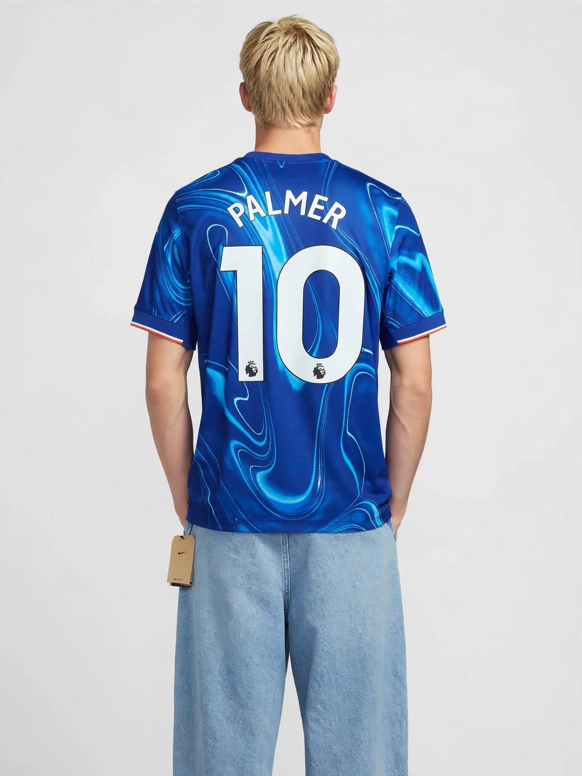 Chelsea FC Cole Palmer shirt 2024 – 2025 — back, worn