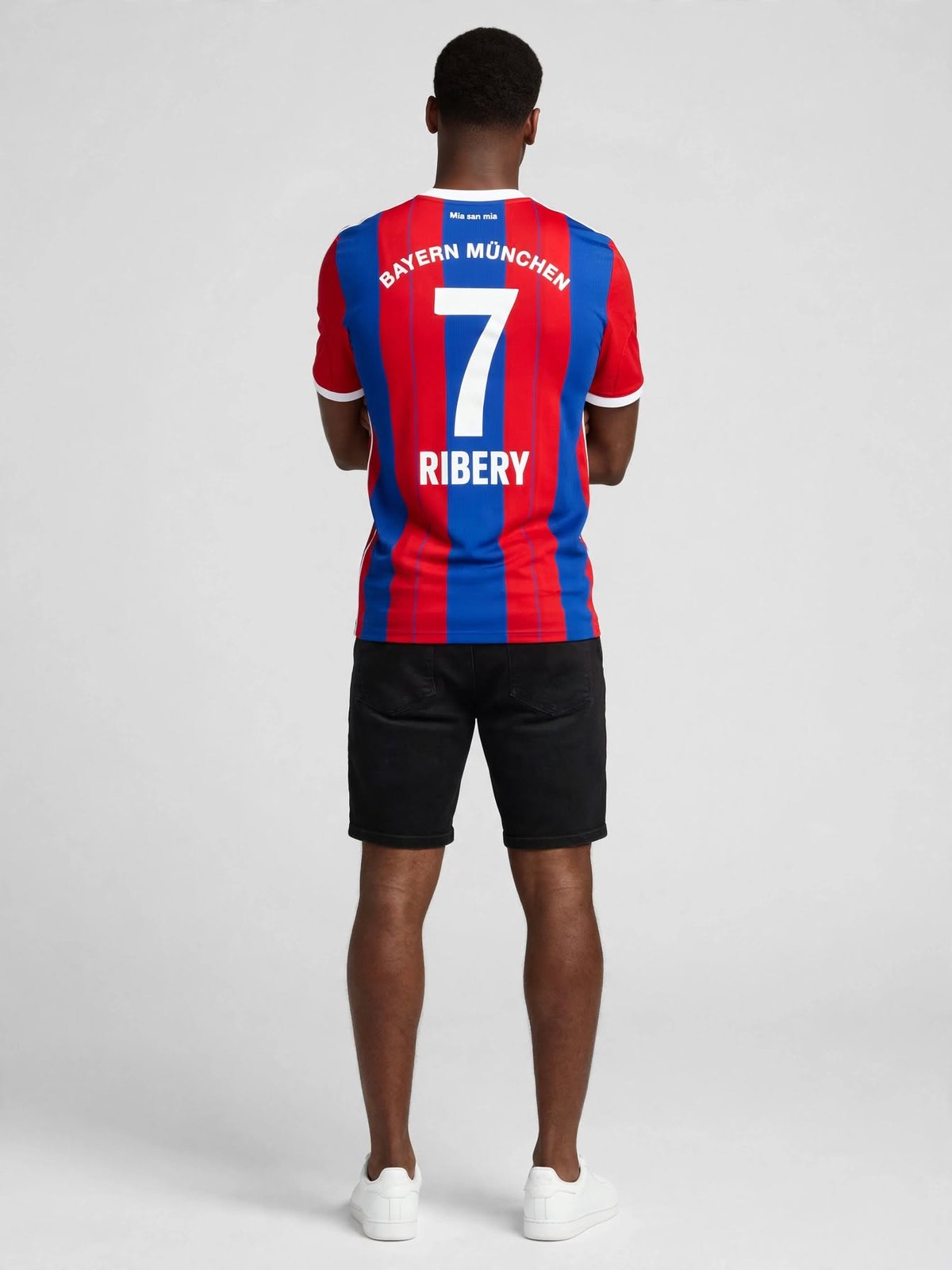 Bayern Munich Franck Ribéry shirt 2014 – 2015 — back, worn