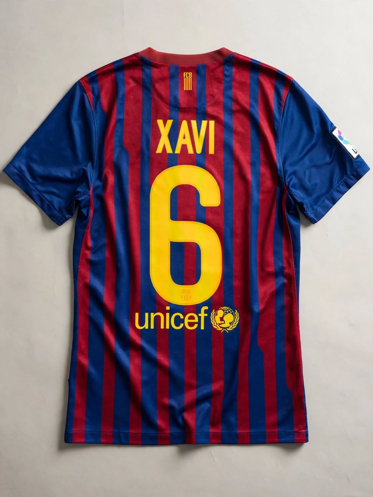 FC Barcelona Xavi shirt 2011 – 2012 — back